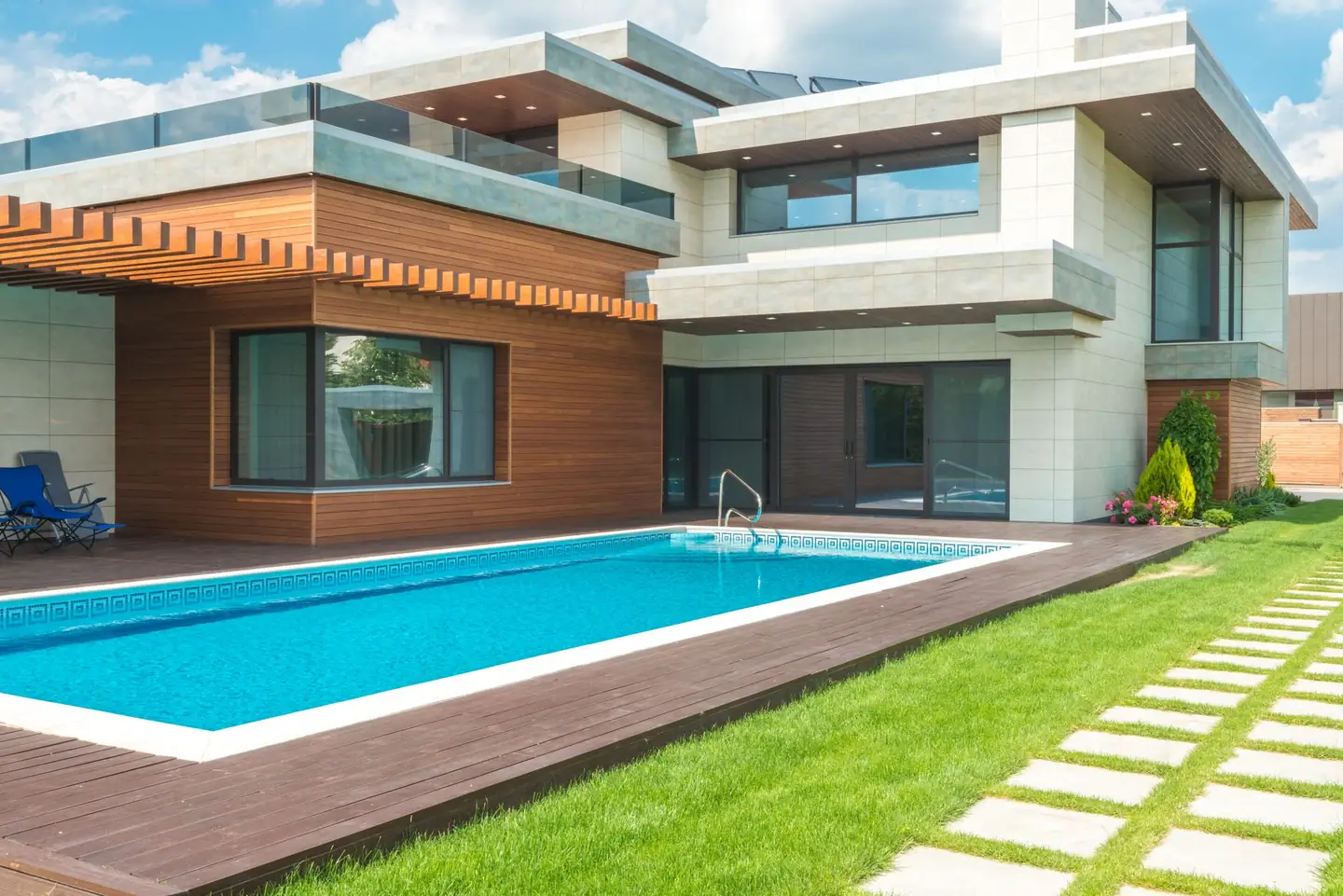 Swimming pool built in Leonay, NSW